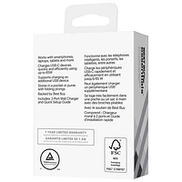 Best Buy Essentials 65W USB-C/USB-A Wall Charger Kit (BE-PW65ACB25-C) - Only at Best Buy