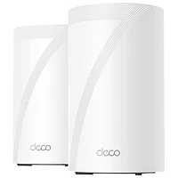 TP-Link Deco BE65 BE11000 Whole Home Mesh Wi-Fi 7 System - 2 Pack