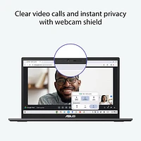 ASUS CX34 14" Touchscreen Chromebook Plus - Rocky Grey (Intel Core i5-1334U/16GB RAM/512GB SSD/ChromeOS)