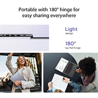 ASUS CX34 14" Touchscreen Chromebook Plus - Rocky Grey (Intel Core i5-1334U/16GB RAM/512GB SSD/ChromeOS)