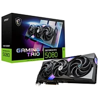 MSI GeForce RTX 5080 Gaming Trio OC 16GB GDDR7 Video Card
