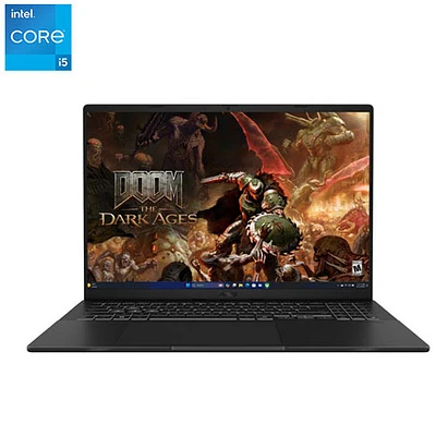 Ordinateur de jeu de 16 po V16 d'ASUS - Noir mat (Core i7 240H d'Intel/RAM 16 Go/SSD 1 To/GeForce RTX 4050/Windows 11)
