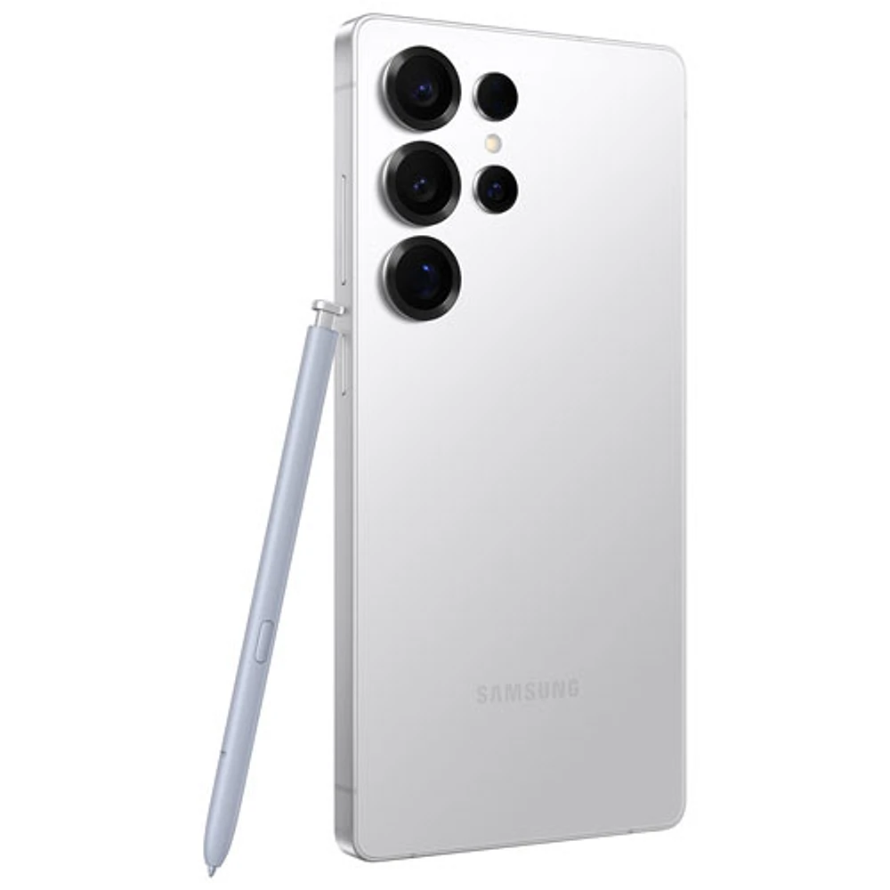 Rogers Samsung Galaxy S25 Ultra 256GB - Titanium Silverwhite - Monthly Financing