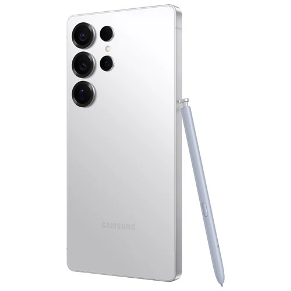 Rogers Samsung Galaxy S25 Ultra 256GB - Titanium Silverwhite - Monthly Financing