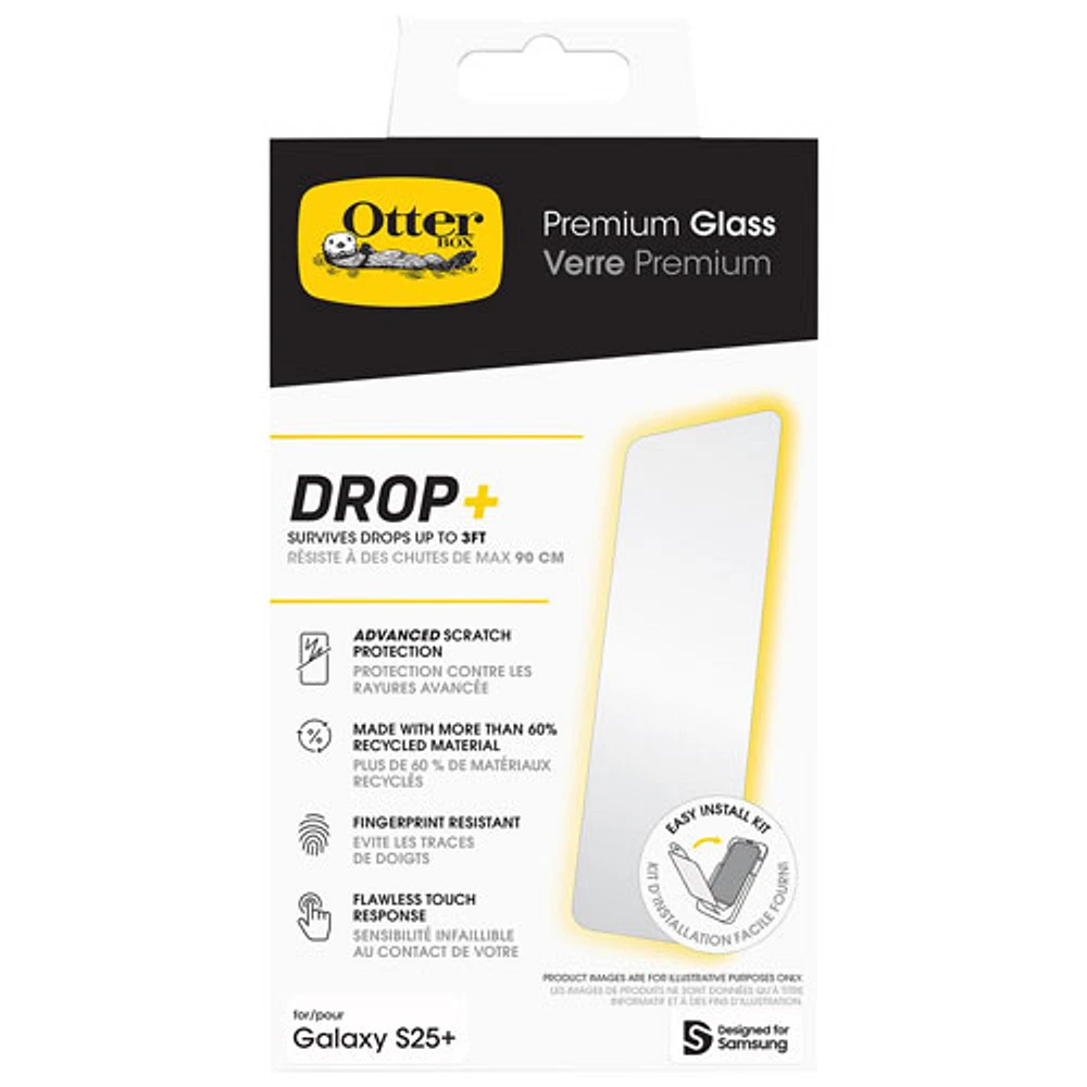OtterBox Premium Glass Screen Protector for Galaxy S25+ (Plus)