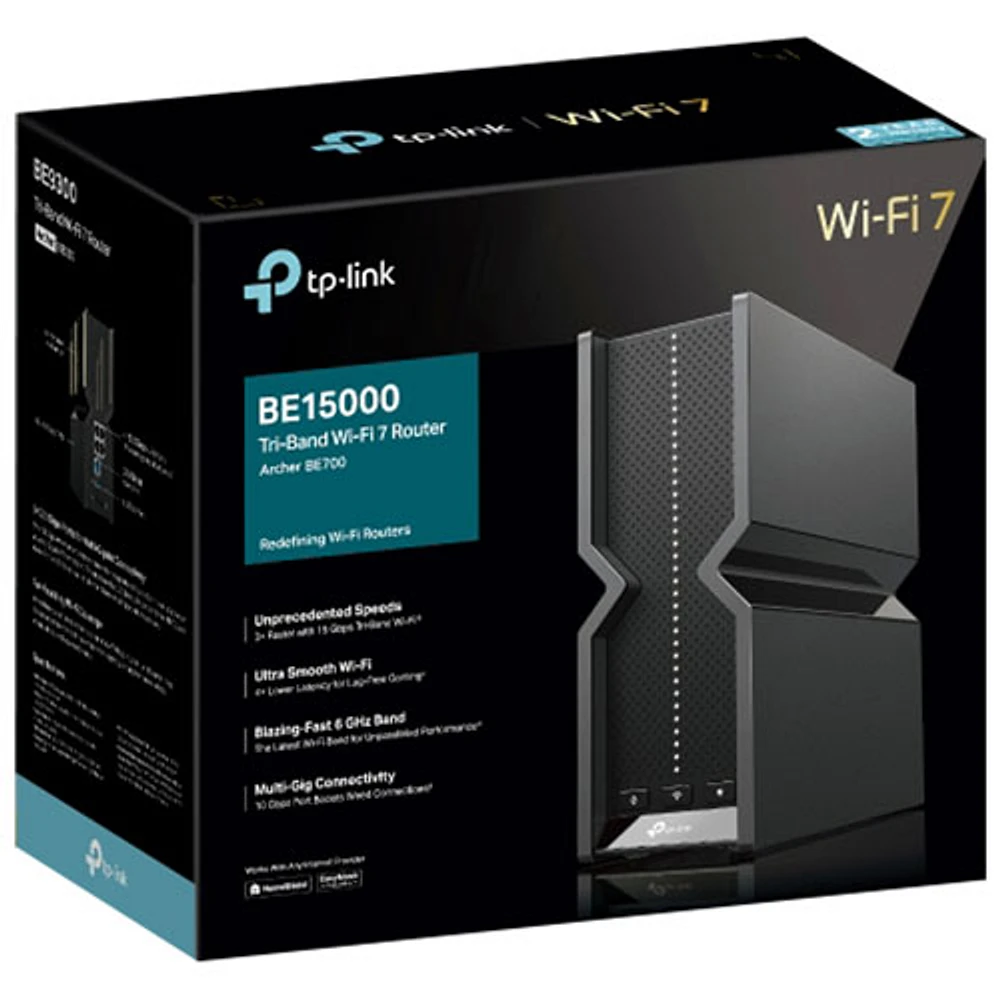 Routeur Wi-Fi 7 tribande Archer BE15000 de TP-Link