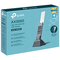 Adaptateur sans fil Wi-Fi 6E USB 3.0 AX3000 de TP-Link (TX50UH)