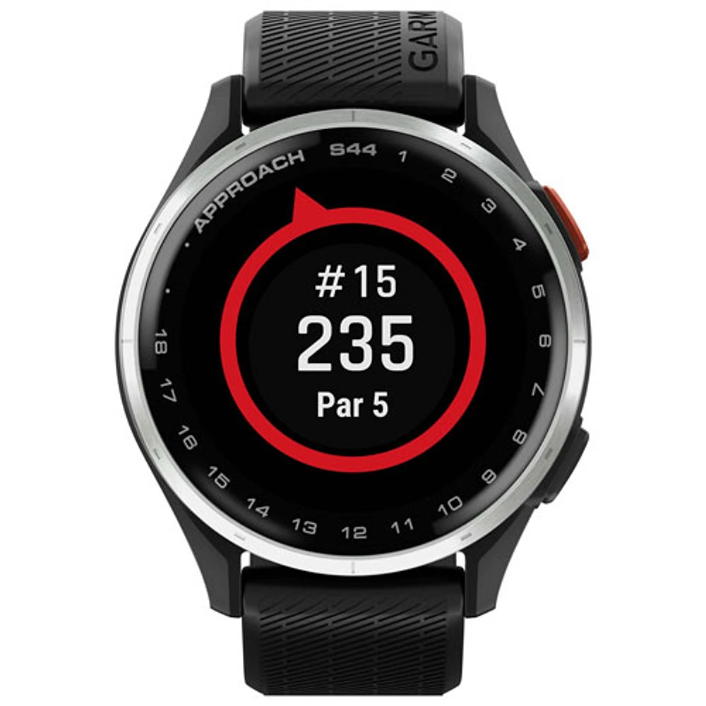 Montre de golf intelligente AMOLED 45 mm Approach S44 de Garmin