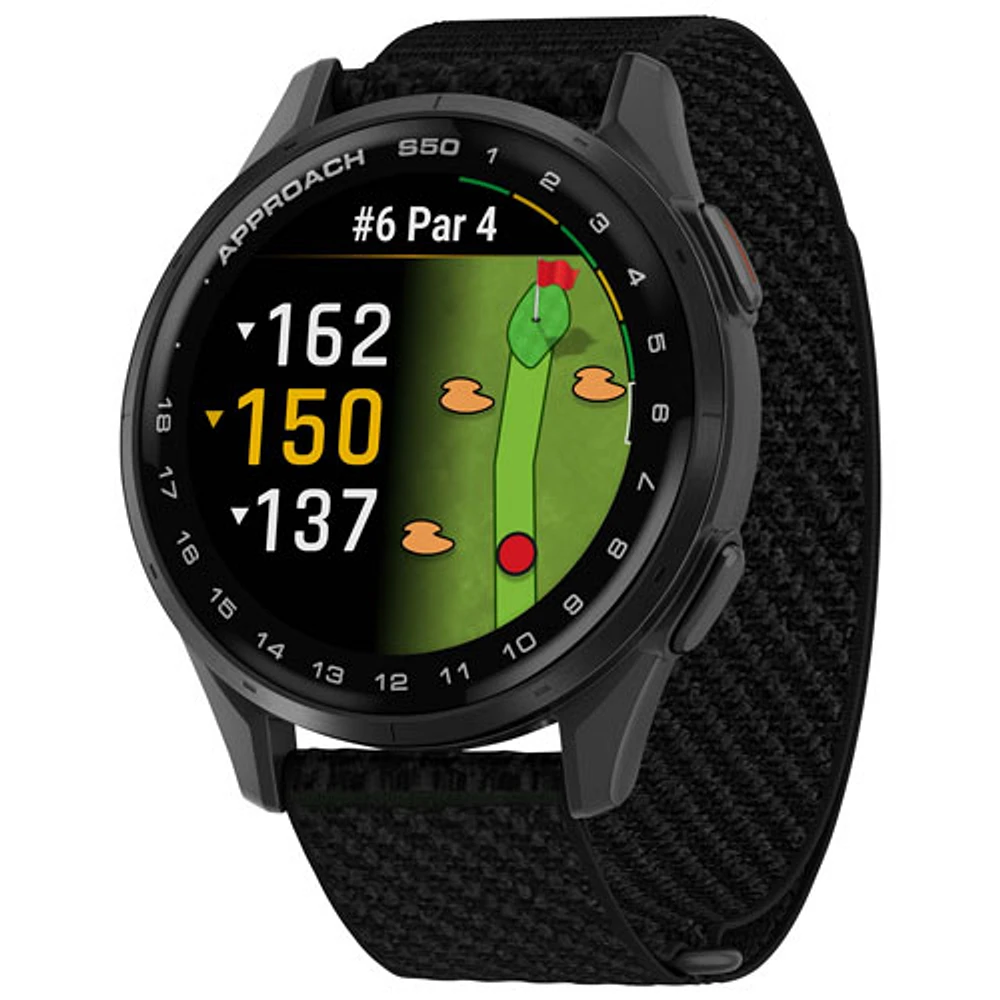 Garmin Approach S50 45mm AMOLED GPS Golf Smartwatch
