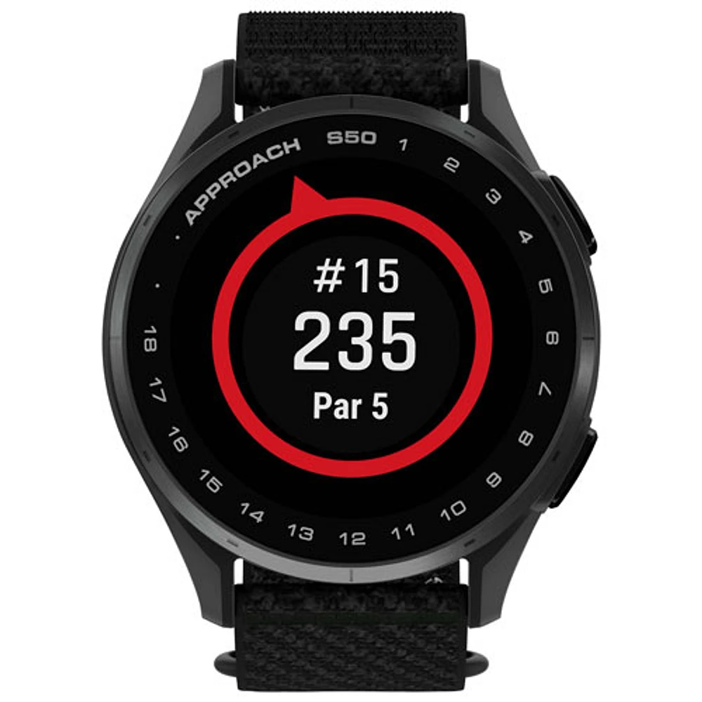 Garmin Approach S50 45mm AMOLED GPS Golf Smartwatch
