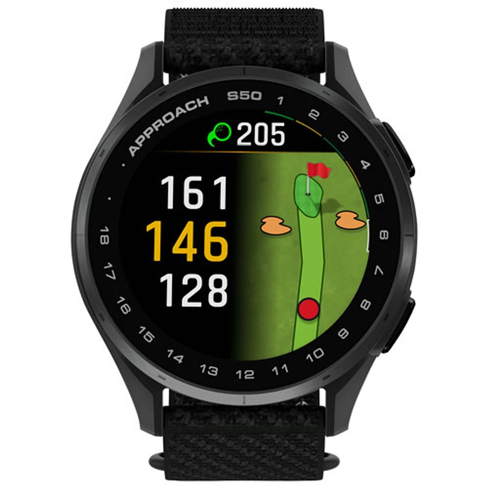 Garmin Approach S50 45mm AMOLED GPS Golf Smartwatch
