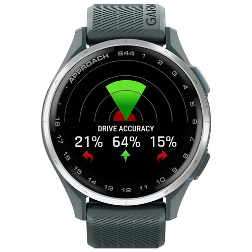 Garmin Approach S44 45mm AMOLED GPS Golf Smartwatch - Twilight
