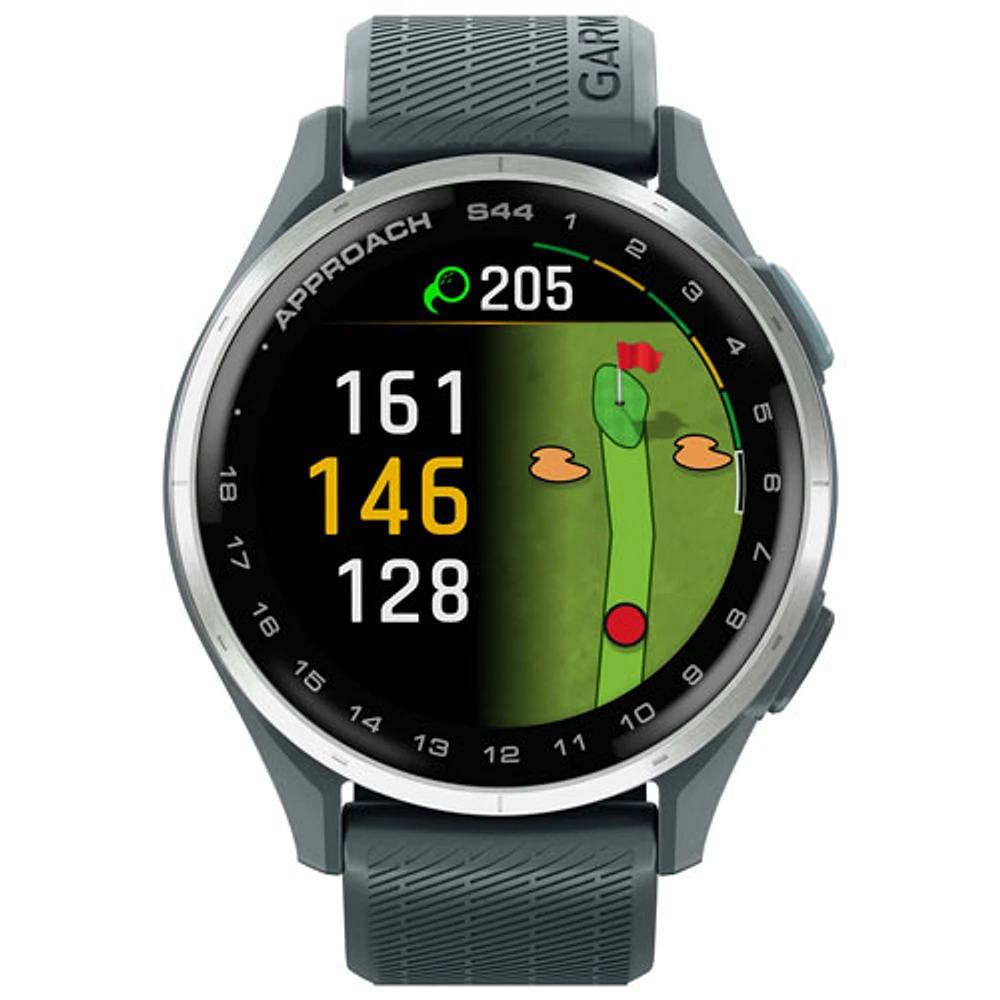 Garmin Approach S44 45mm AMOLED GPS Golf Smartwatch - Twilight