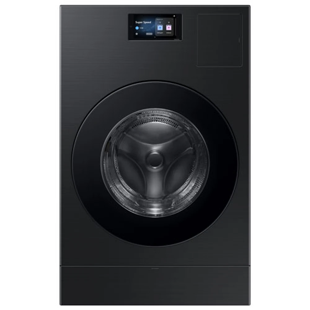 Samsung 6.1 Cu. Ft. Electric Washer & Dryer Combo (WD90F53AVBAC) - Brushed Black