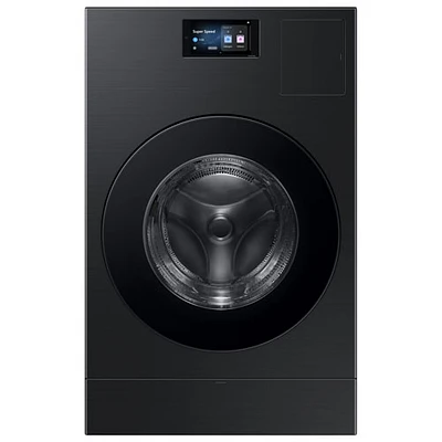 Samsung 6.1 Cu. Ft. Electric Washer & Dryer Combo (WD90F53AVBAC) - Brushed Black