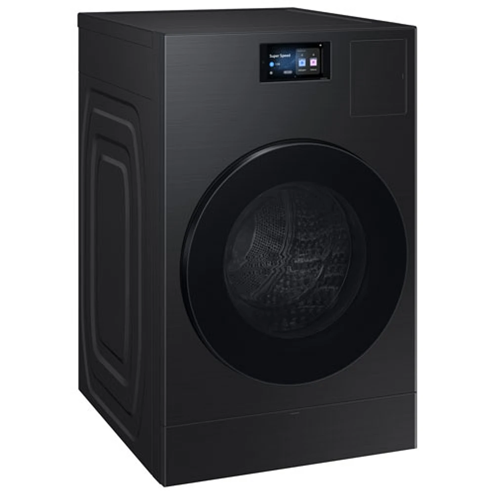 Samsung 6.1 Cu. Ft. Electric Washer & Dryer Combo (WD90F53AVBAC) - Brushed Black