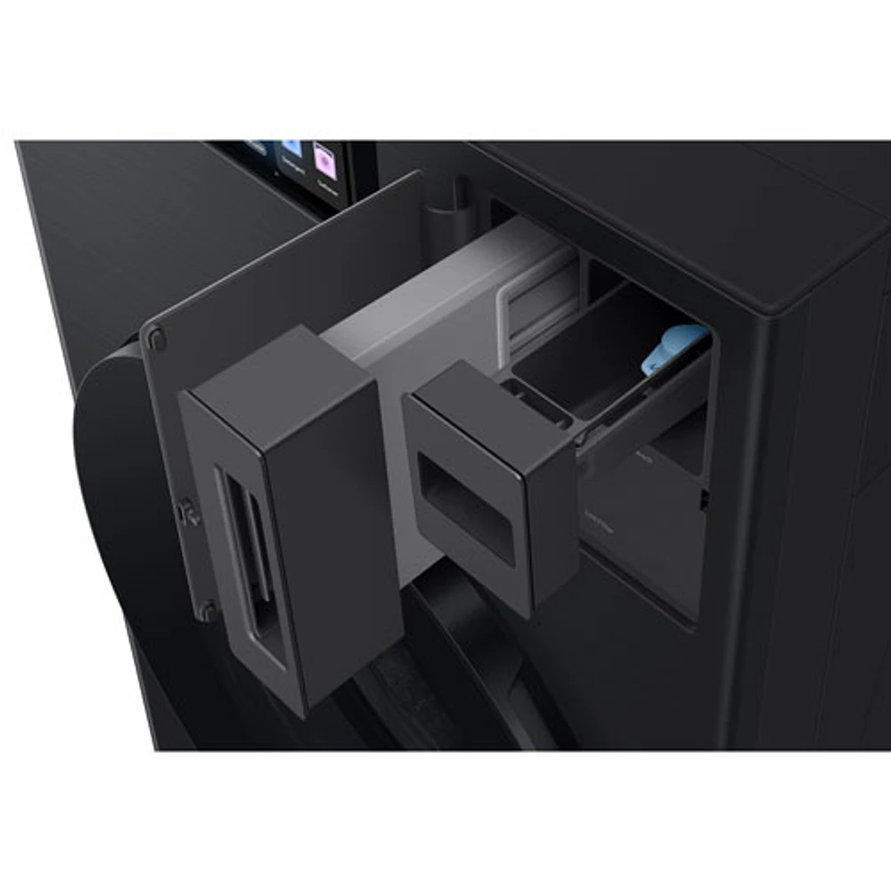 Samsung 6.1 Cu. Ft. Electric Washer & Dryer Combo (WD90F53AVBAC) - Brushed Black