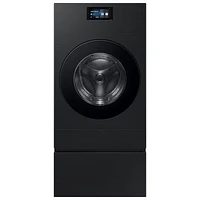 Samsung 6.1 Cu. Ft. Electric Washer & Dryer Combo (WD90F53AVBAC) - Brushed Black
