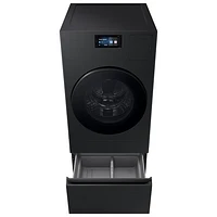 Samsung 6.1 Cu. Ft. Electric Washer & Dryer Combo (WD90F53AVBAC) - Brushed Black