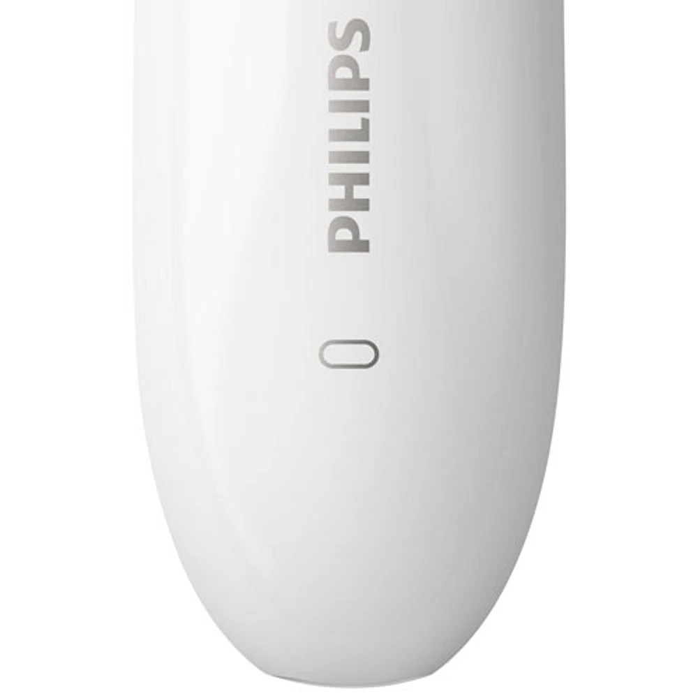 Philips Lady Series 6000 Wet & Dry Electric Shaver (BRL136/00) - White/Pink