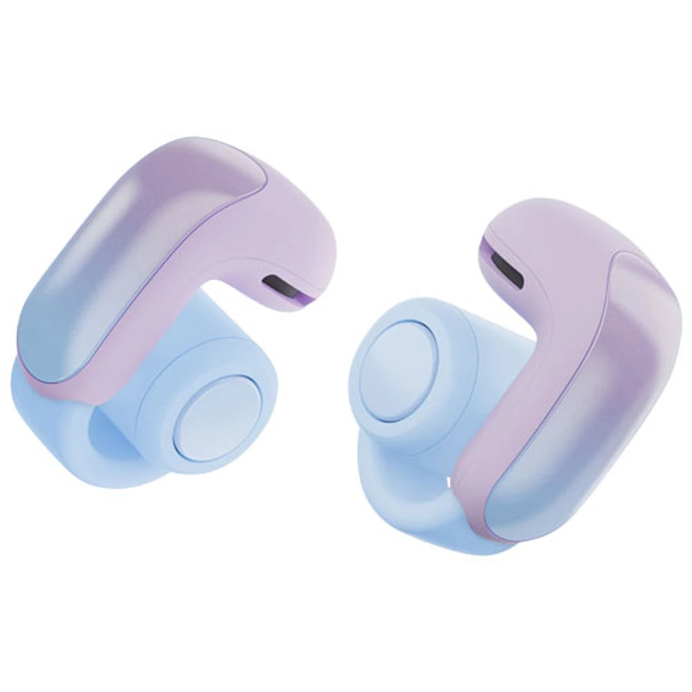 Écouteurs boutons 100 % sans fil Ultra Open de Bose - Lilas frais