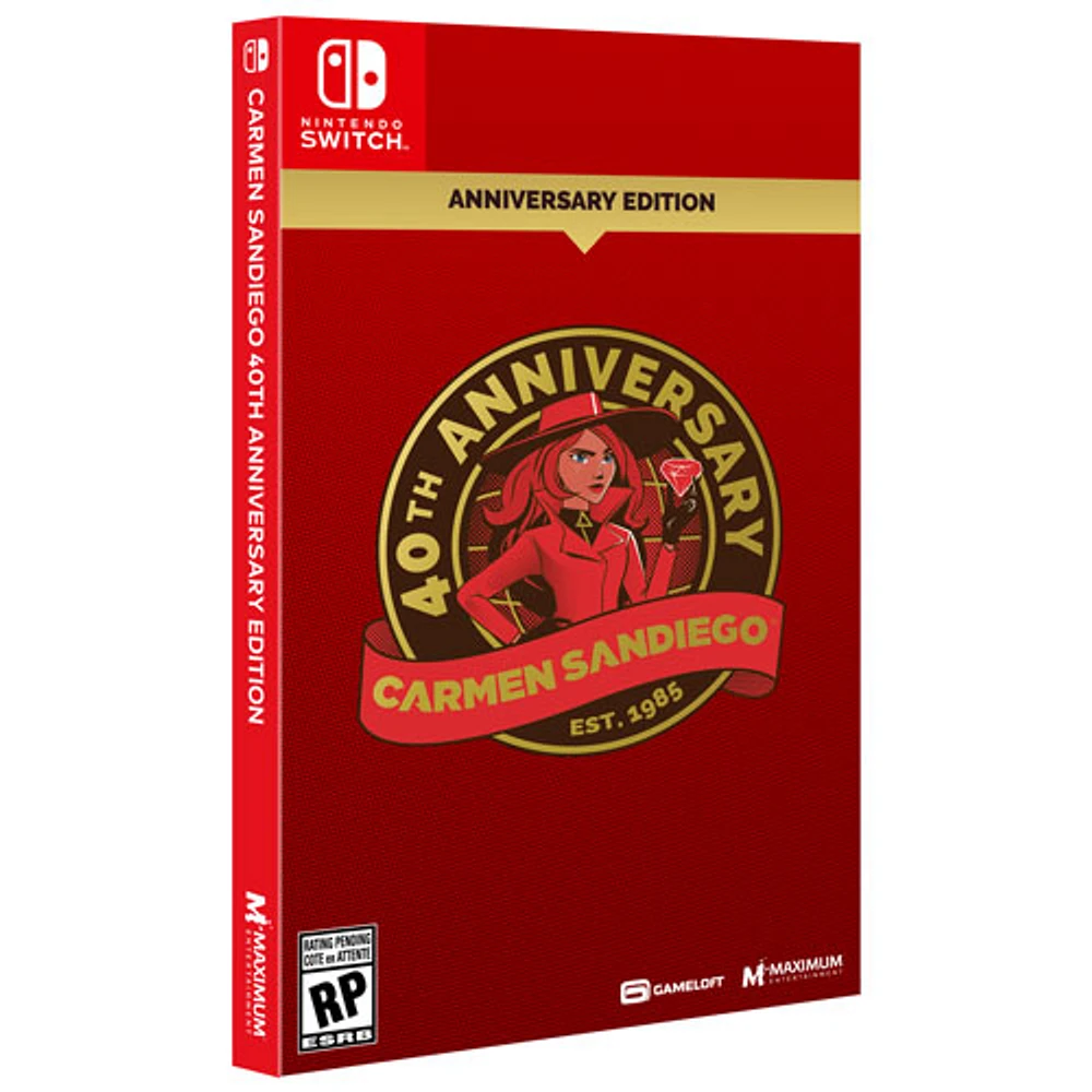 Carmen Sandiego: 40th Anniversary Edition (Switch)