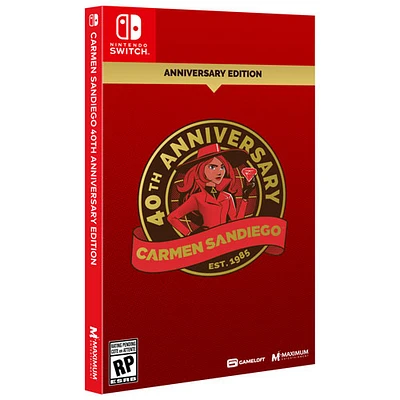 Carmen Sandiego: 40th Anniversary Edition (Switch)