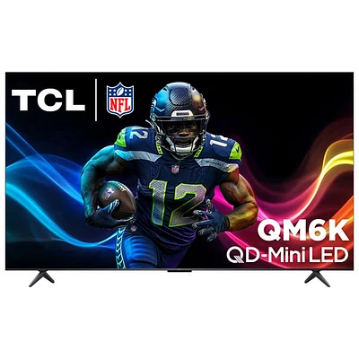 TCL QM6K-Series 85" 4K UHD HDR QD-Mini LED Smart Google TV (85QM6K) - 2025
