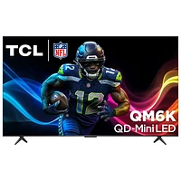 TCL QM6K-Series 85" 4K UHD HDR QD-Mini LED Smart Google TV (85QM6K) - 2025