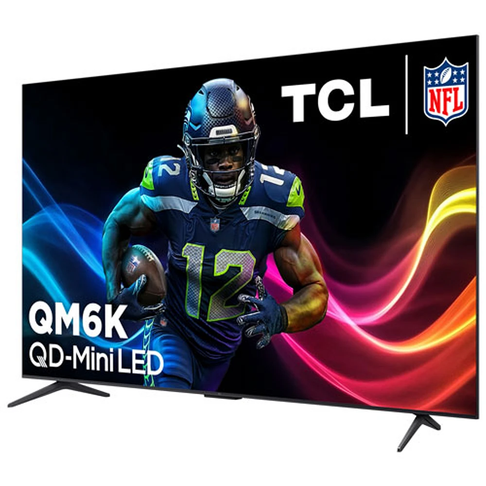 TCL QM6K-Series 85" 4K UHD HDR QD-Mini LED Smart Google TV (85QM6K) - 2025