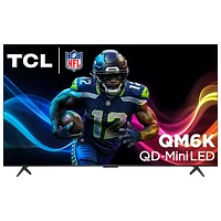 TCL QM6K-Series 75" 4K UHD HDR QD-Mini LED Smart Google TV (75QM6K) - 2025