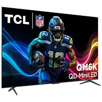 TCL QM6K-Series 65" 4K UHD HDR QD-Mini LED Smart Google TV (65QM6K) - 2025