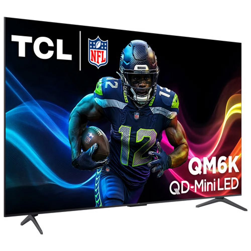 TCL QM6K-Series 55" 4K UHD HDR QD-Mini LED Smart Google TV (55QM6K) - 2025