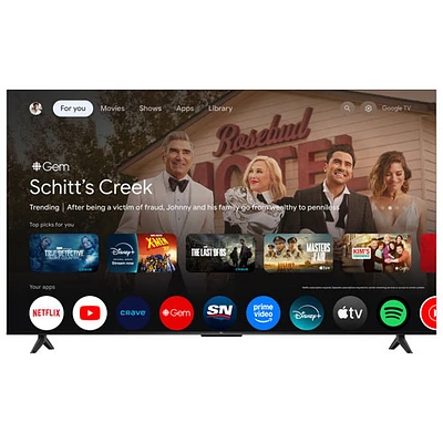 TCL S45K-Series 65" 4K UHD HDR LED Smart Google TV (65S45K) - 2025
