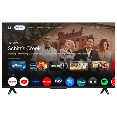TCL S45K-Series 43" 4K UHD HDR LED Smart Google TV (43S45K) - 2025