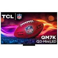 Téléviseur intelligent Google TV HDR QD-Mini DEL UHD 4K de 85 po série QM7K de TCL (85QM7K) - 2025