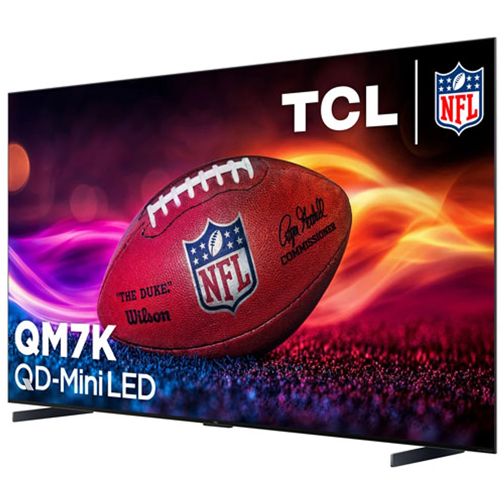 Téléviseur intelligent Google TV HDR QD-Mini DEL UHD 4K de 98 po série QM7K de TCL (98QM7K) - 2025
