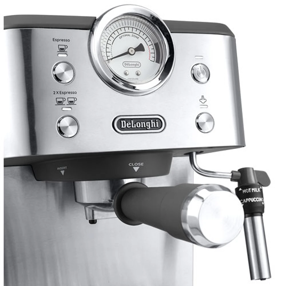 Machine à espresso Linea Classic de De'Longhi - Acier inoxydable et gris