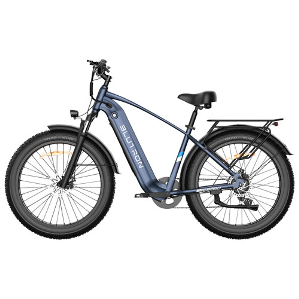 Blutron EB880 Electric Off-Road Bike (750W Motor / Up to 80km Battery Range / 32km/h Top Speed) - Interstellar Blue