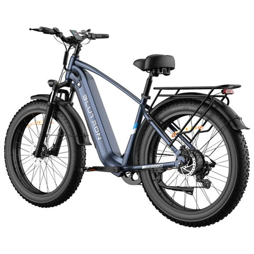 Blutron EB880 Electric Off-Road Bike (750W Motor / Up to 80km Battery Range / 32km/h Top Speed) - Interstellar Blue