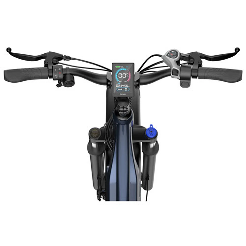 Blutron EB880 Electric Off-Road Bike (750W Motor / Up to 80km Battery Range / 32km/h Top Speed) - Interstellar Blue