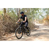 Blutron EB550 Electric Mountain Bike (500W Motor / Up to 60km Battery Range / 32km/h Top Speed) - Gilt Black - Only at Best Buy