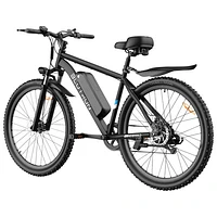 Blutron EB550 Electric Cruiser Bike (500W Motor / Up to 60km Battery Range / 32km/h Top Speed) - Gilt Black