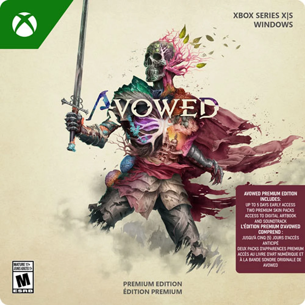 Avowed - Premium Edition (Xbox Series X|S/Windows) - Téléchargement numérique