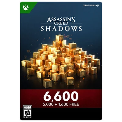 Assassin's Creed: Shadows 6600 Helix Credits ( Xbox Series X|S) - Digital Download
