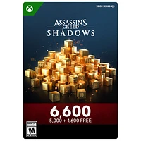 Assassin's Creed: Shadows 6600 Helix Credits ( Xbox Series X|S) - Digital Download