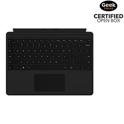 Open Box - Microsoft Keyboard for Microsoft Surface Pro 8, Surface Pro X Tablet - Black (QJX-00002)