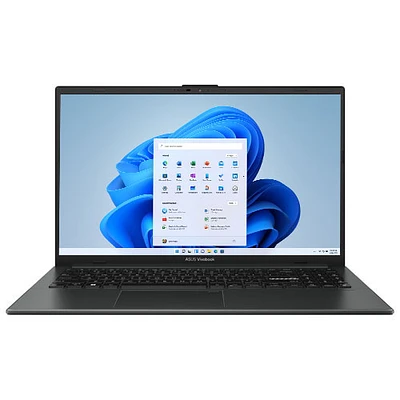 Portable 15,6 po VivoBook Go 15 d'ASUS - Noir mixte (Ryzen 5 7520U d'AMD/RAM 8 Go/SSD 512 Go/Windows 11)