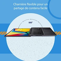 Portable de 16 po VivoBook 16 d'ASUS - Noir (Core i5-13420H d'Intel/RAM 16 Go/SSD 512 Go/Windows 11)