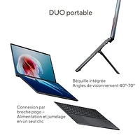 ASUS Zenbook DUO 14" Touchscreen 2-in-1 Laptop - Inkwell Grey (Intel Core Ultra 9/32GB RAM/1TB SSD/Win 11)